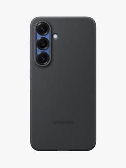 Samsung Galaxy S25 Silicone Case, Black, Black