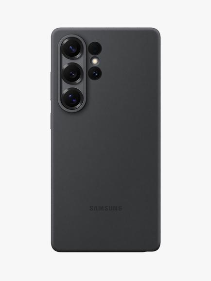 Samsung Galaxy S25 Ultra Silicone Case, Black, Black