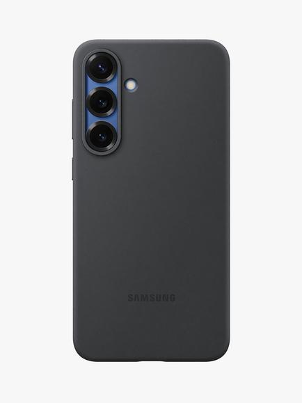Samsung Galaxy S25+ Silicone Case, Black, Black