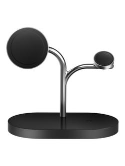 Samsung 3-in-1 Magnetic Wireless Qi2 Charger, 15W, Black, Black