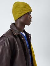 John Lewis Ribbed Cashmere Beanie Hat