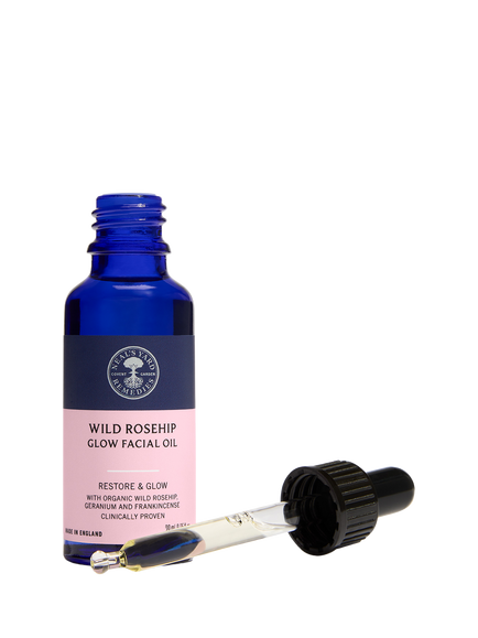 Neal's Yard Remedies Wild Rose Glow Facial Oil, 28ml - view 2, 