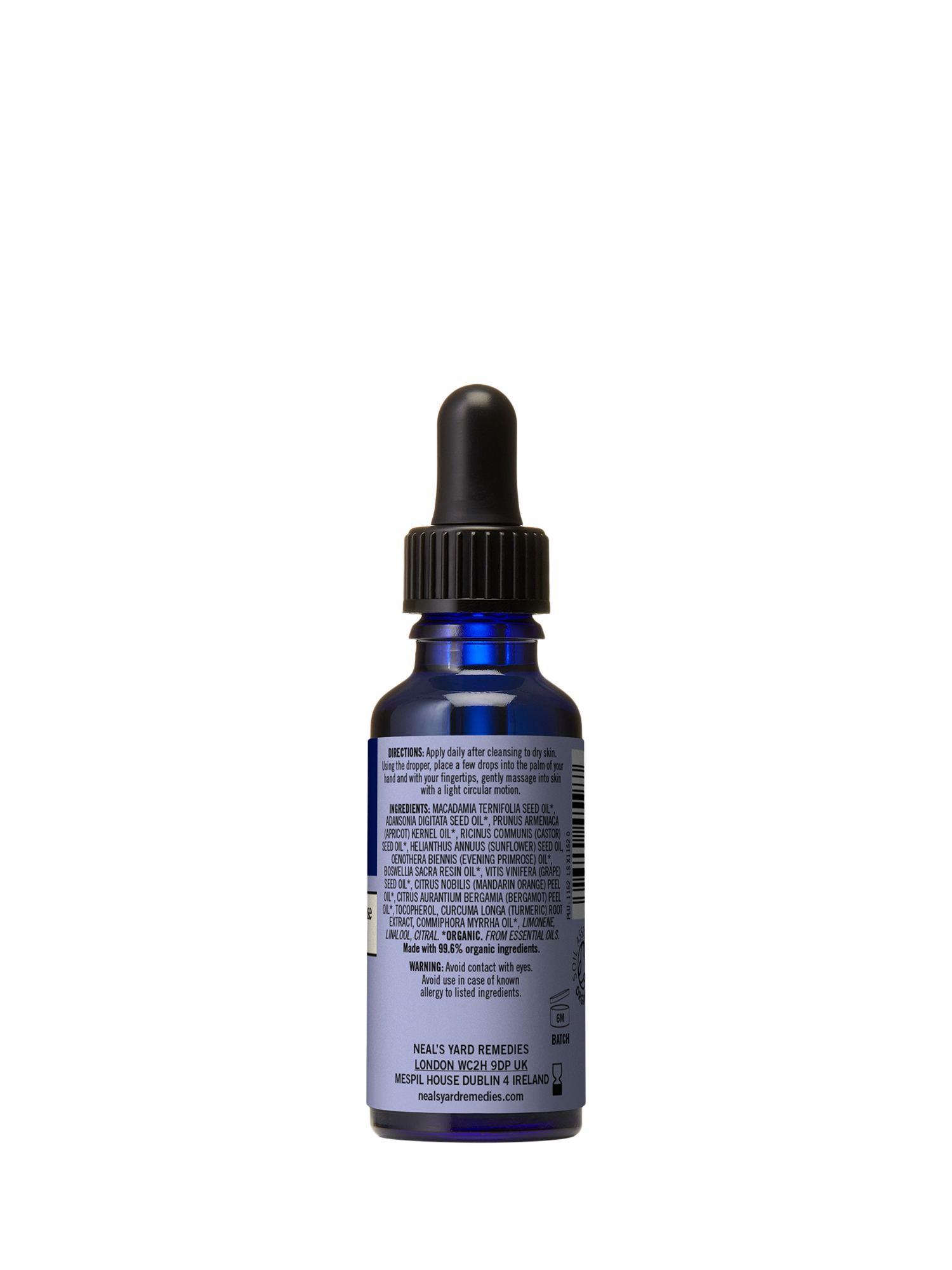 Product image 2 of 2, which shows Neal's Yard Remedies Frankincense Facial Oil, 28ml