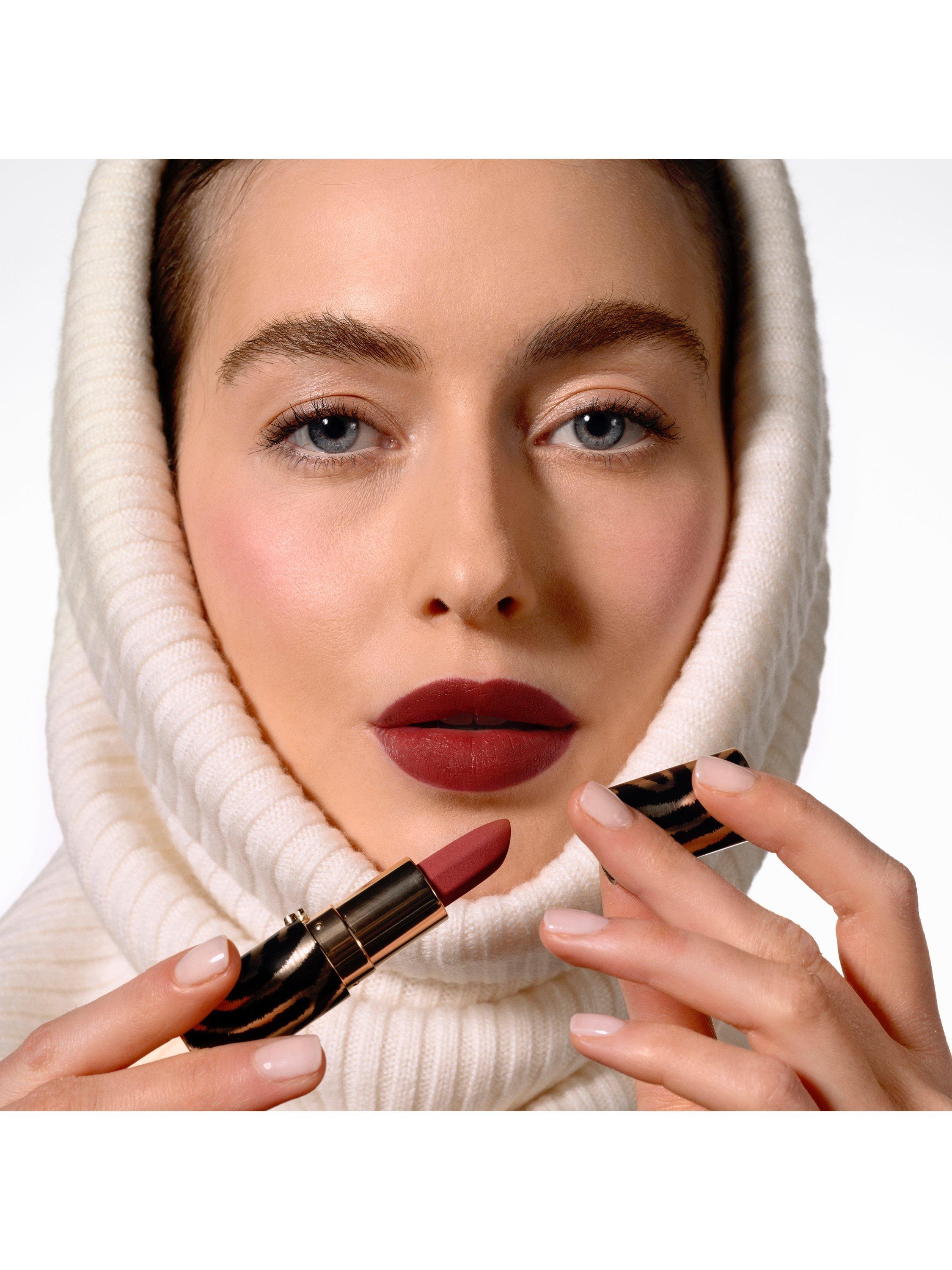 Product image 2 of 7, which shows Sisley-Paris Phyto-Rouge Velvet Lipstick, 31 Orange Fawn
