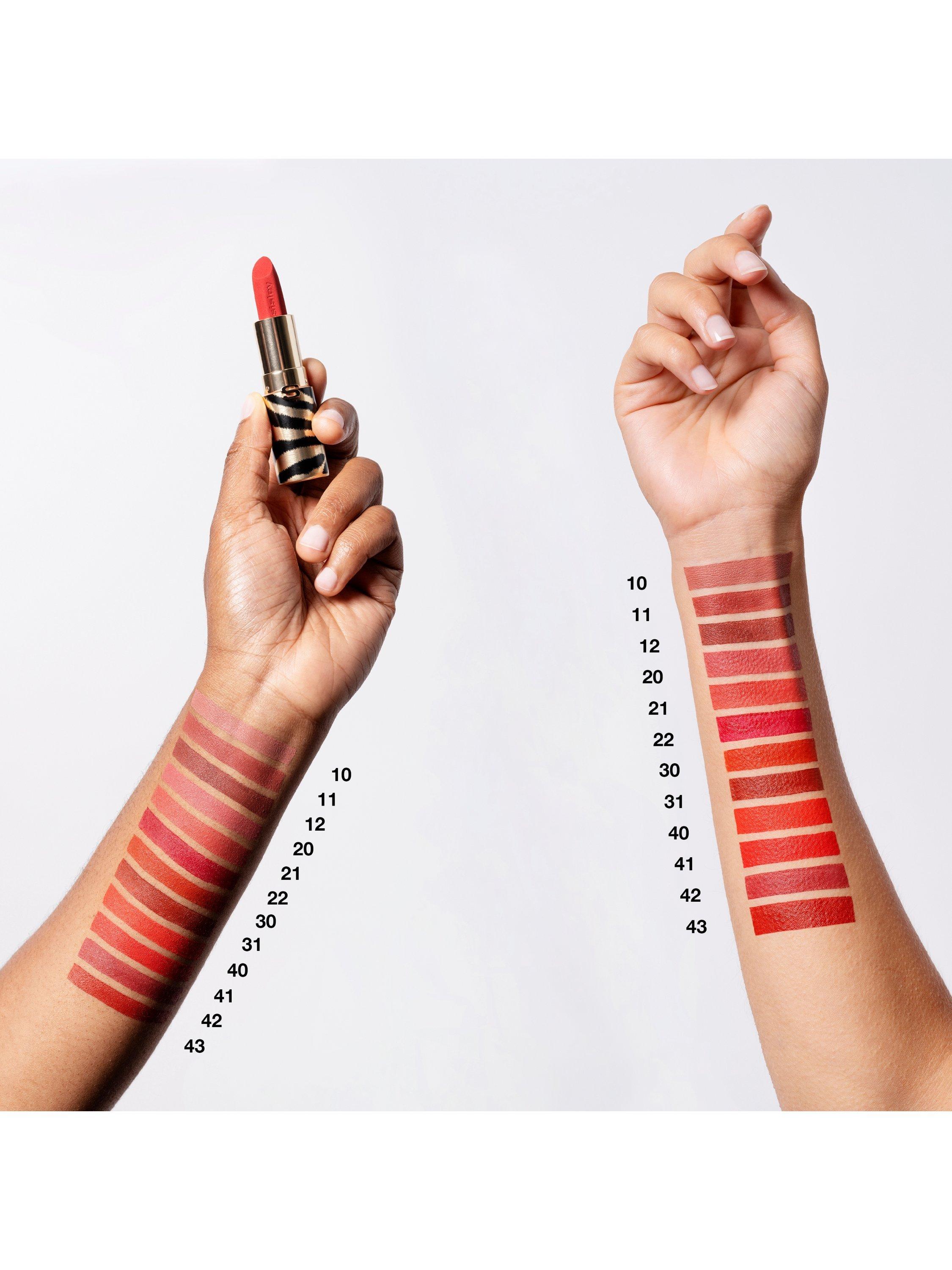 Product image 4 of 7, which shows Sisley-Paris Phyto-Rouge Velvet Lipstick, 41 Rouge Flame