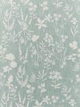 John Lewis Fiorella Made to Measure Curtains or Roman Blind, Duck Egg Sage