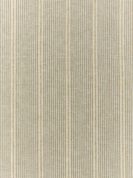 John Lewis Rustic Fine Stripe Made to Measure Curtains or Roman Blind, Myrtle Green, Myrtle Green