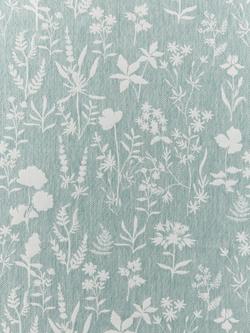 John Lewis Fiorella Furnishing Fabric, Duck Egg Sage