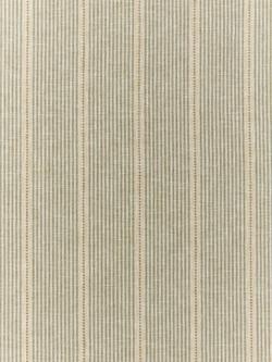 John Lewis Rustic Fine Stripe Furnishing Fabric, Myrtle Green