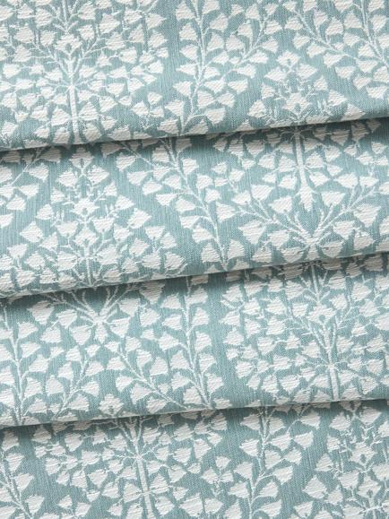 John Lewis Vivianna Furnishing Fabric - view 2, Blue