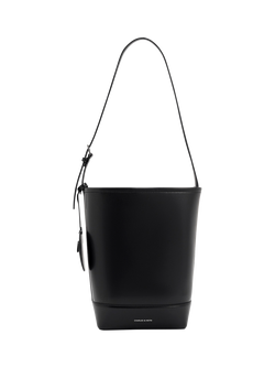 CHARLES & KEITH Enola Bucket Bag, Black, Black
