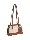 CHARLES & KEITH Enola Tote Bag, Chocolate