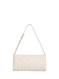 CHARLES & KEITH Ivette Woven Shoulder Bag, Cream