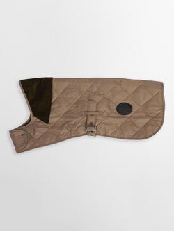 Barbour Quilted Tartan Lined Dog Coat, Multi, Multi