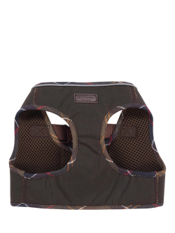 Barbour Waxed Cotton Step In Dog Harness, Multi, Multi