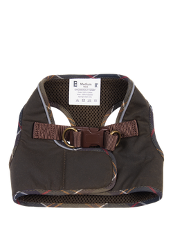Barbour Waxed Cotton Step In Dog Harness, Multi - view 2, Multi
