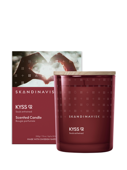 SKANDINAVISK Kyss Scented Candle, 200g, Red