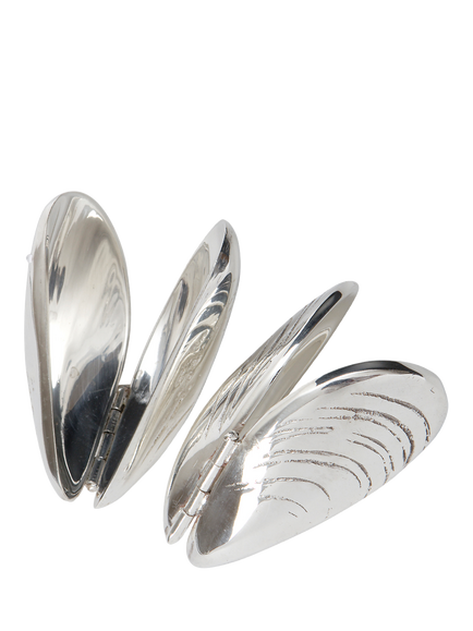 Culinary Concepts Silver-Plated Mussel Eaters, Set of 2, 