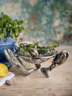 Culinary Conepts 3 Leaping Fish Glass Bowl - view 2, 