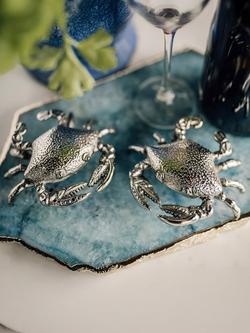 Culinary Concepts Aluminium Crab Salt and Pepper Cruet Set - view 2, 