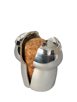 Culinary Concepts Silver-Plated Champagne Cork Keeper, 