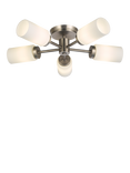 John Lewis Brompton 5 Arm Flush Ceiling Light