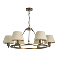 Industrial Hoop Pendant 6 Light