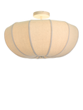 John Lewis Pumpkin Uplighter Semi Flush Ceiling Light, Oatmeal