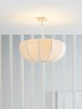 John Lewis Pumpkin Uplighter Semi Flush Ceiling Light, Oatmeal
