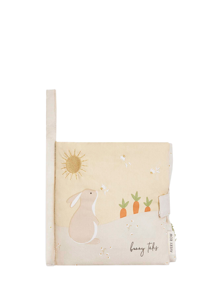 Avery Row Bunny Tales Fabric Baby Book, Multi