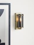 John Lewis Aragon Single Wall Light, Antique Brass