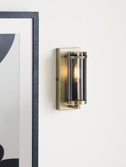 John Lewis Aragon Single Wall Light, Antique Brass - view 2, Antique Brass