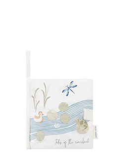Avery Row Tales of the Riverbank Fabric Baby Book, Multi
