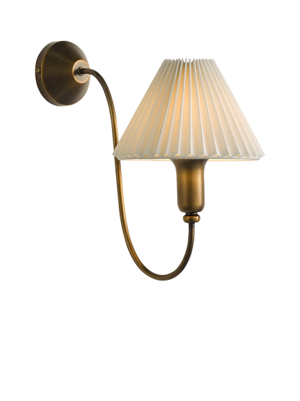 John Lewis Candelabra Wall Light, Antique Bronze, Antique Bronze
