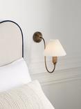John Lewis Candelabra Wall Light, Antique Bronze