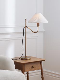 John Lewis Candelabra Table Lamp, Antique Bronze - view 2, Antique Bronze