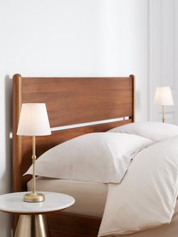 John Lewis Isabel Slim Table Lamp, Set of 2, Antique Brass - view 2, Antique Brass