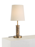 John Lewis Malcolm Marble Base Table Lamp, Coco