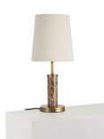 John Lewis Malcolm Marble Base Table Lamp, Coco