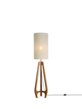 John Lewis Dakota Mini Floor Lamp, Walnut
