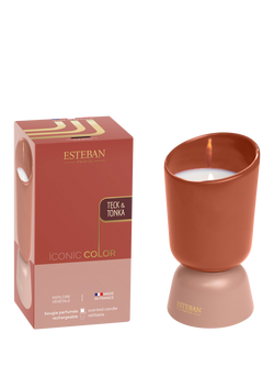 Esteban Iconic Color Tack & Tonka Scented Candle, 220g - view 2, 