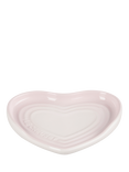 Le Creuset Heart Stoneware Spoon Rest, Shell Pink