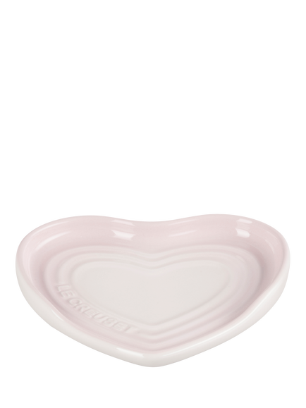 Le Creuset Heart Stoneware Spoon Rest, Shell Pink