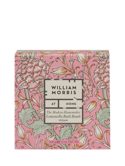 William Morris At Home Rose Petal Bath Bomb, 200g - view 2, Multi