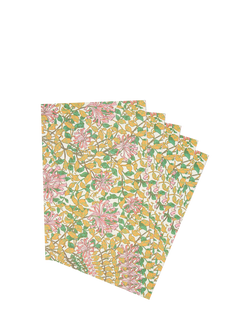 William Morris At Home Honeysuckle Print Lemonella Scented Drawer Liners, Pack of 5 - view 2, Multi