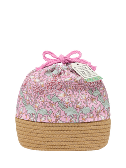 William Morris At Home Wild Tulip Wellness Wash Bag - view 2, Pink