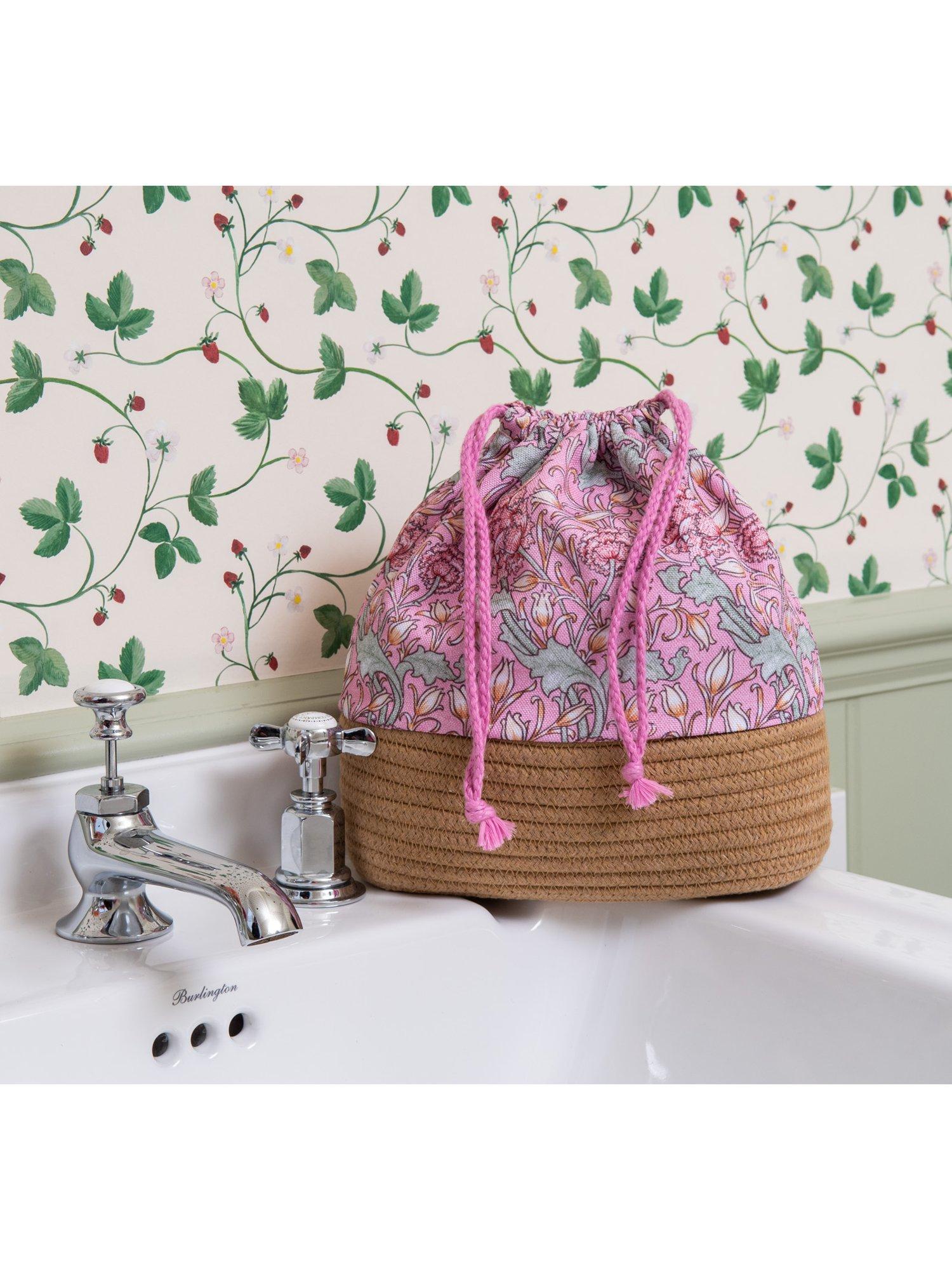 Product image 4 of 10, which shows William Morris At Home Wild Tulip Wellness Wash Bag
