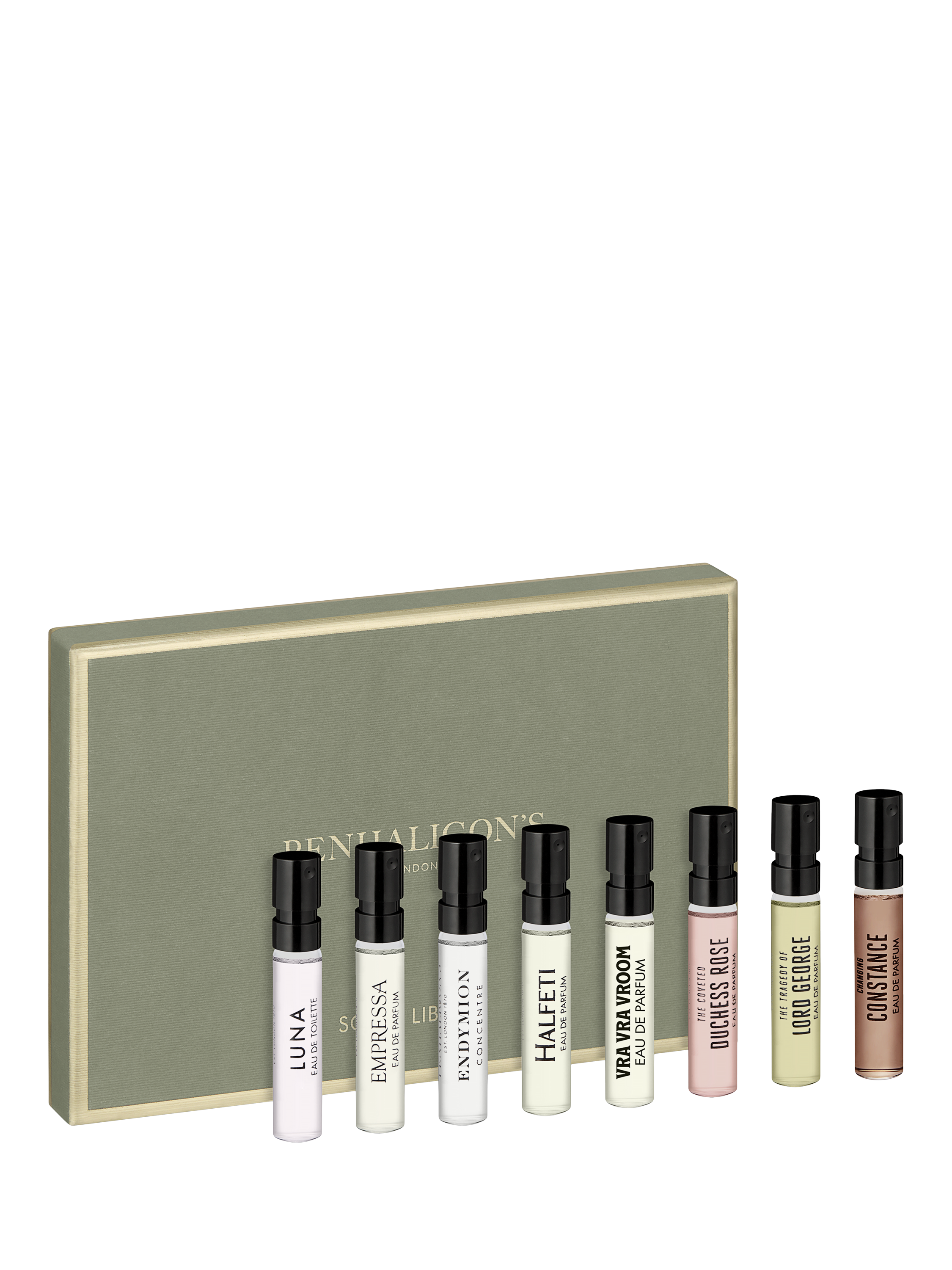 Penhaligon's Best Seller Scent Library Fragrance Gift Set, 8 x 2ml