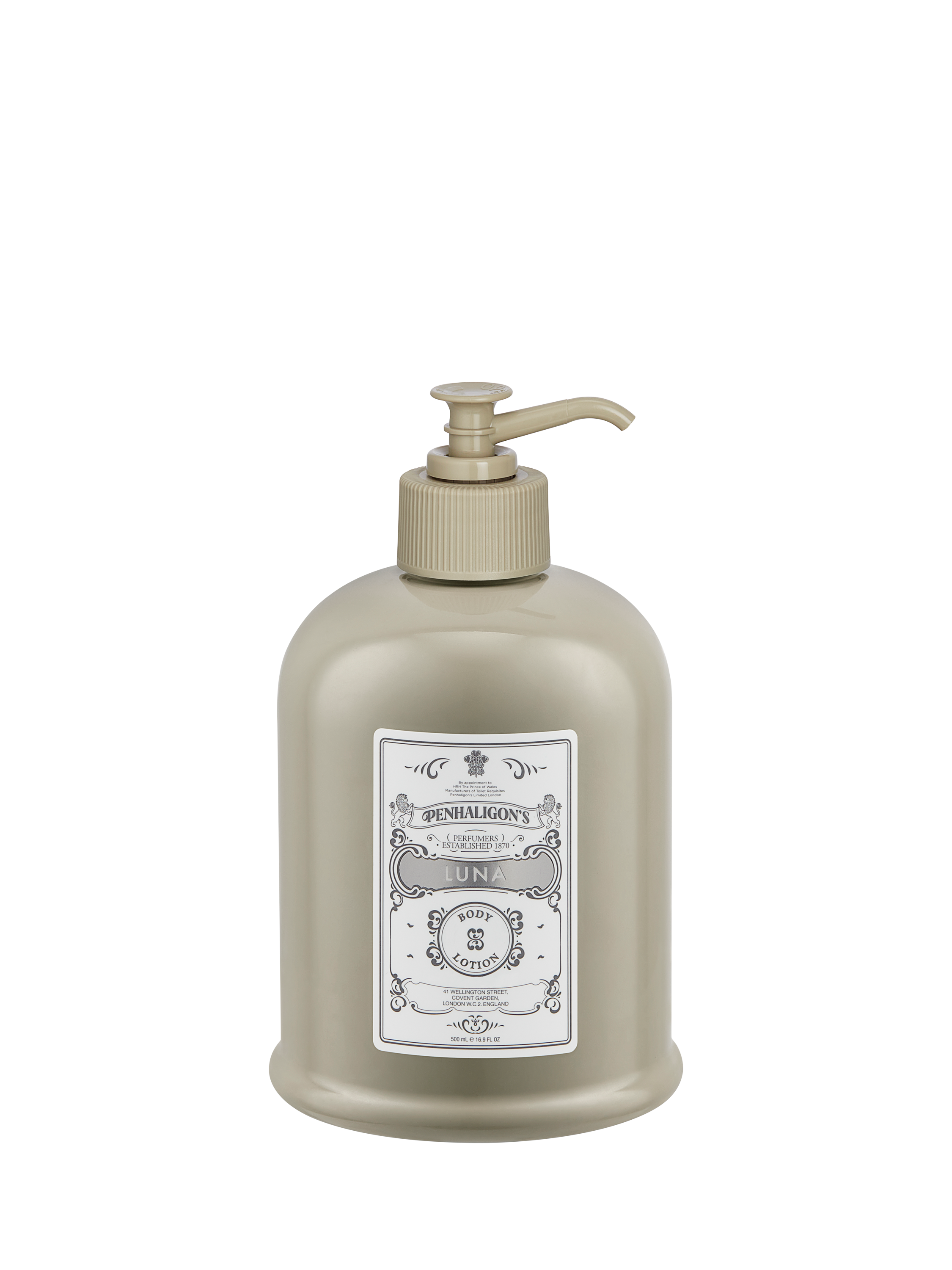 Product image 1 of 3, which shows Penhaligon's Luna Body & Hand Lotion, 500ml