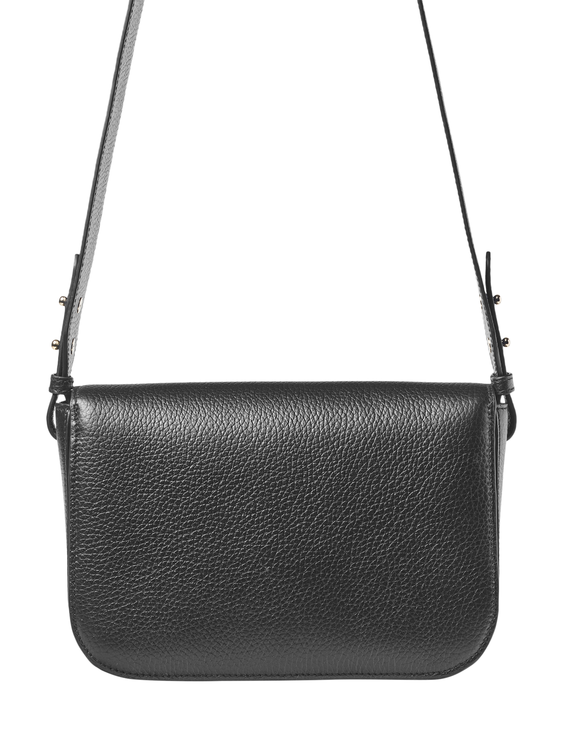 Product image 3 of 8, which shows Aspinal of London Ella Grande Leather Cross Body Bag, Black
